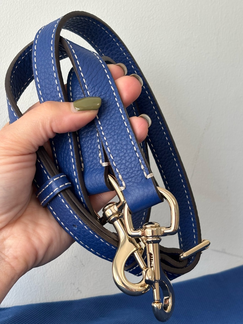 Dooney & Bourke Sorrento Satchel 30 - Ocean - Picture 14 of 14